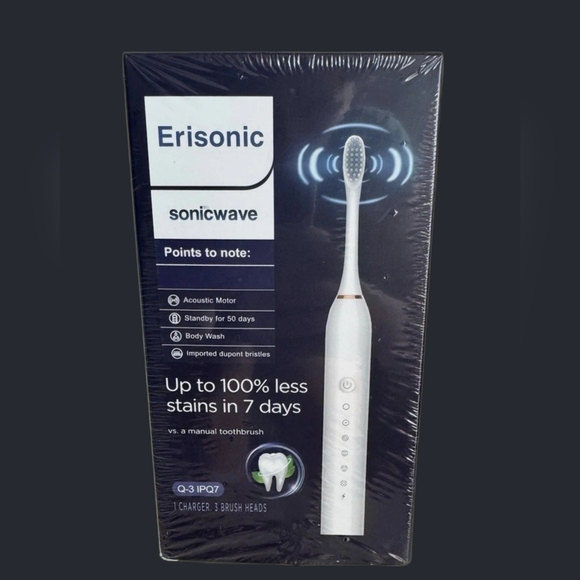Brandnew Erisonic Sonicwave Electric Toothbrush - Picture 1 of 2